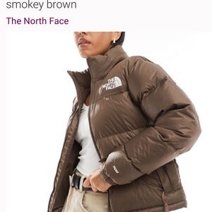The North Face men’s  Smokey Brown Puffer Jacket
